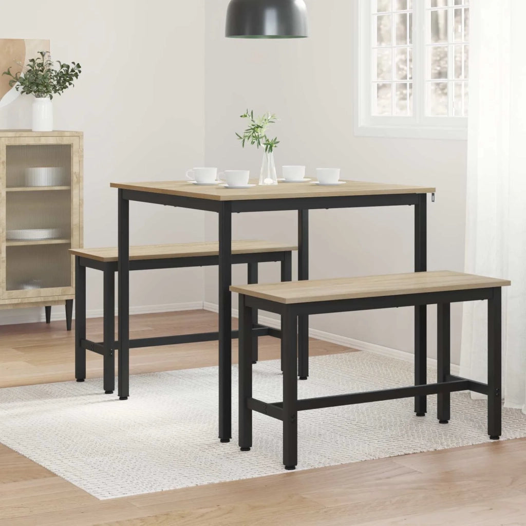 Tavoli da pranzo 80 x 80 x 75 cm Legno ingegnerizzato Quadrato 892627