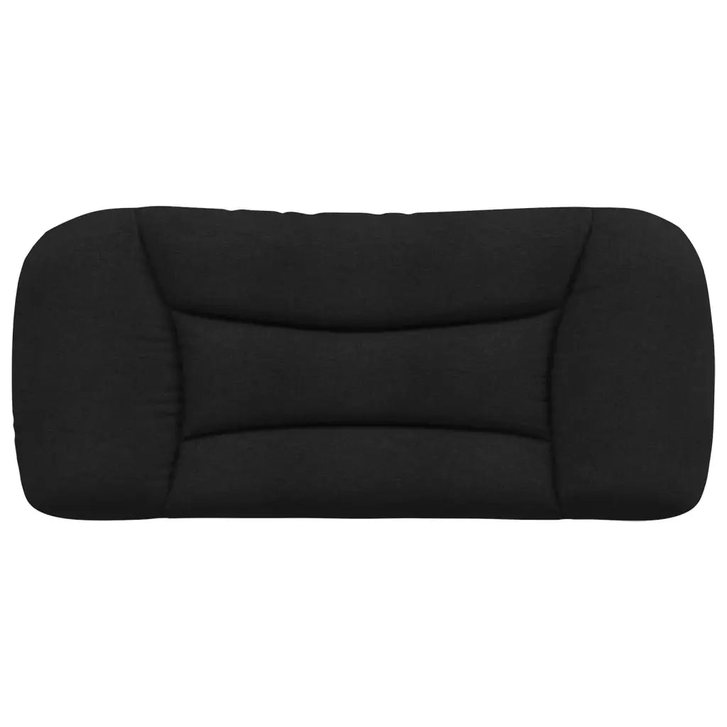 Cuscino Testiera Hvar Nero 80 cm in Tessuto 374527