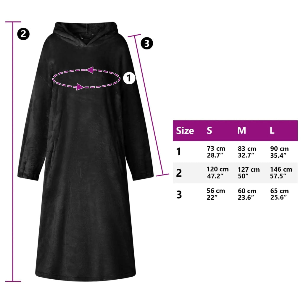 Felpa coperta Nero l Flanella CFW2736383