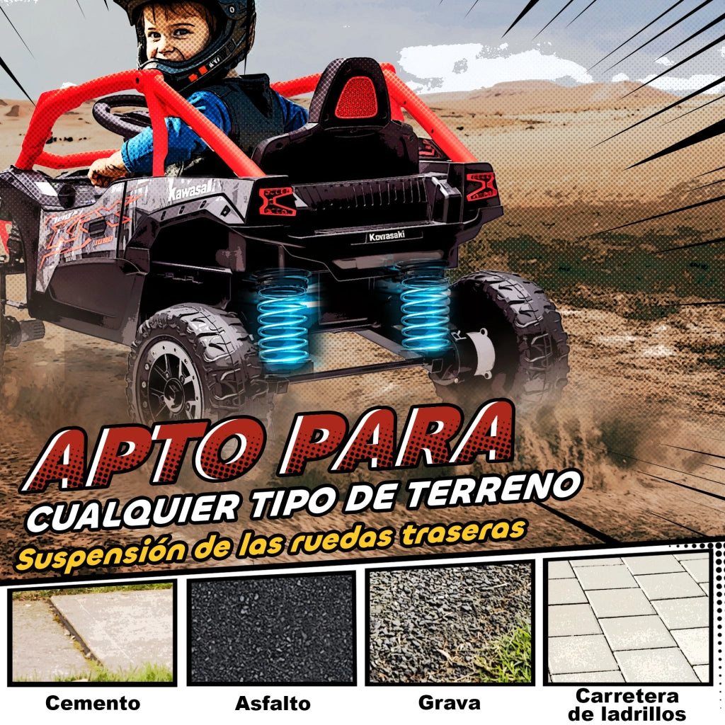Giocattolo Auto Bambini 12V ¨C Zephmum ¨C Rosso