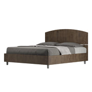 BS COM Letto matrimoniale con rete 160x200 noce