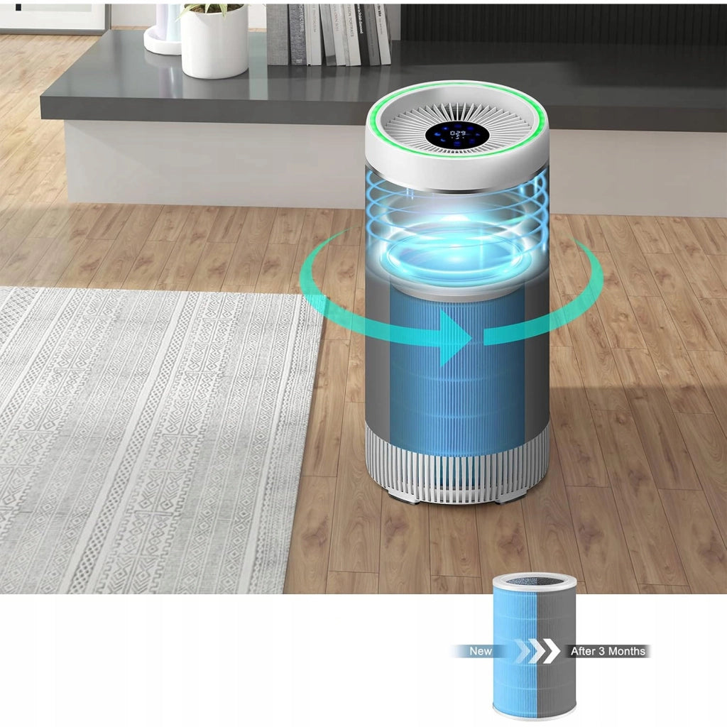 Filtro HEPA H13 di Ricambio – Compatibile con Xiaomi Mi Air Purifier 1/2/2S/3/Pro | Rimozione PM2.5, Polvere, Allergeni