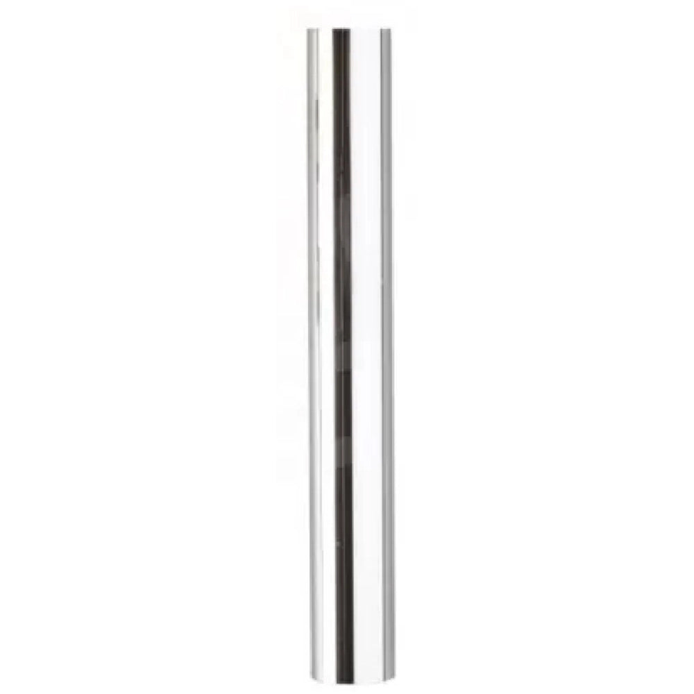 Tubo liscio cromato diametro 30 x 250mm