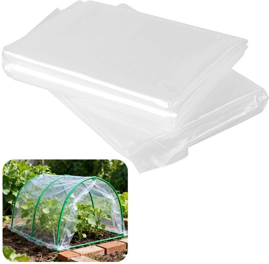 Telaio di plastica pesante 2m x 15m - Taglierina per plastica - Copertura per giardino - Impermeabile - Resistente alle abrasioni - Protezione dagli elementi ambientali