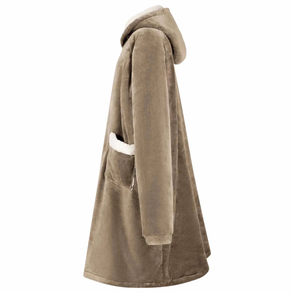 Felpa coperta Cammello L Pile e Flanella 42017186