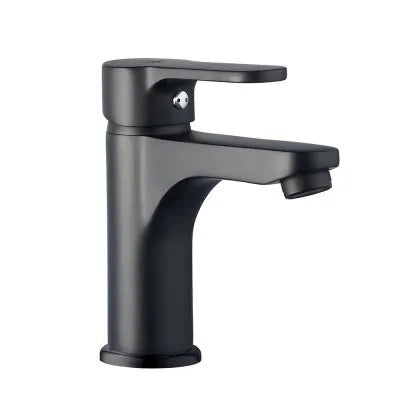 Set miscelatori nero opaco lavabo bidet e doccia incasso con deviatore Paco