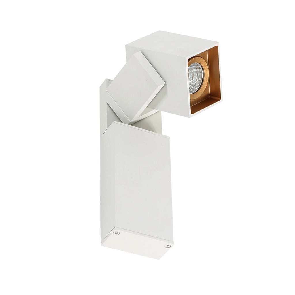 Applique Italux Aravena moderna LED 5W 3000K bianco oro