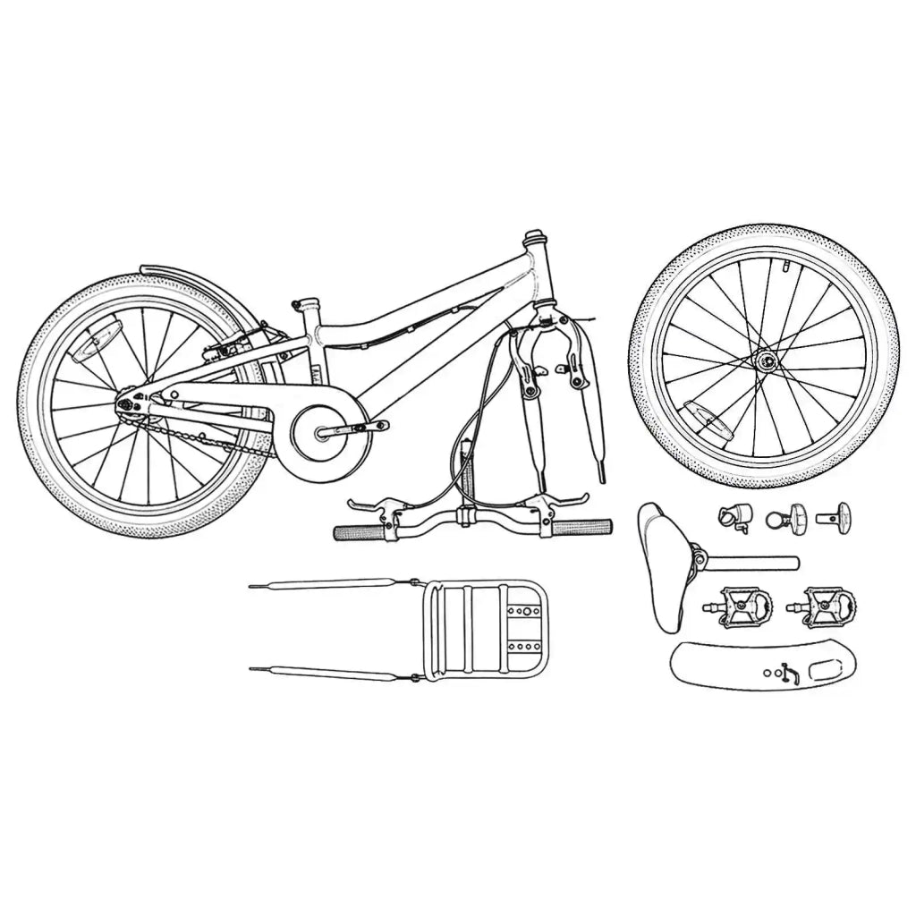 Bicicletta per Bambini | Bici per bambini 20 Pollici