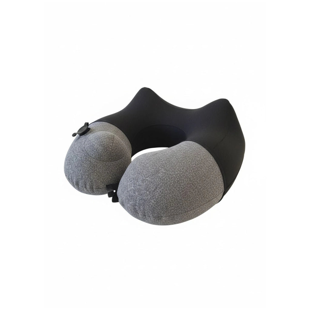 CUSCINO DA VIAGGIO AUTO GONFIABILE BAMBINI COLLO POMPA MEMORY FOAM BAMBINO KLW01