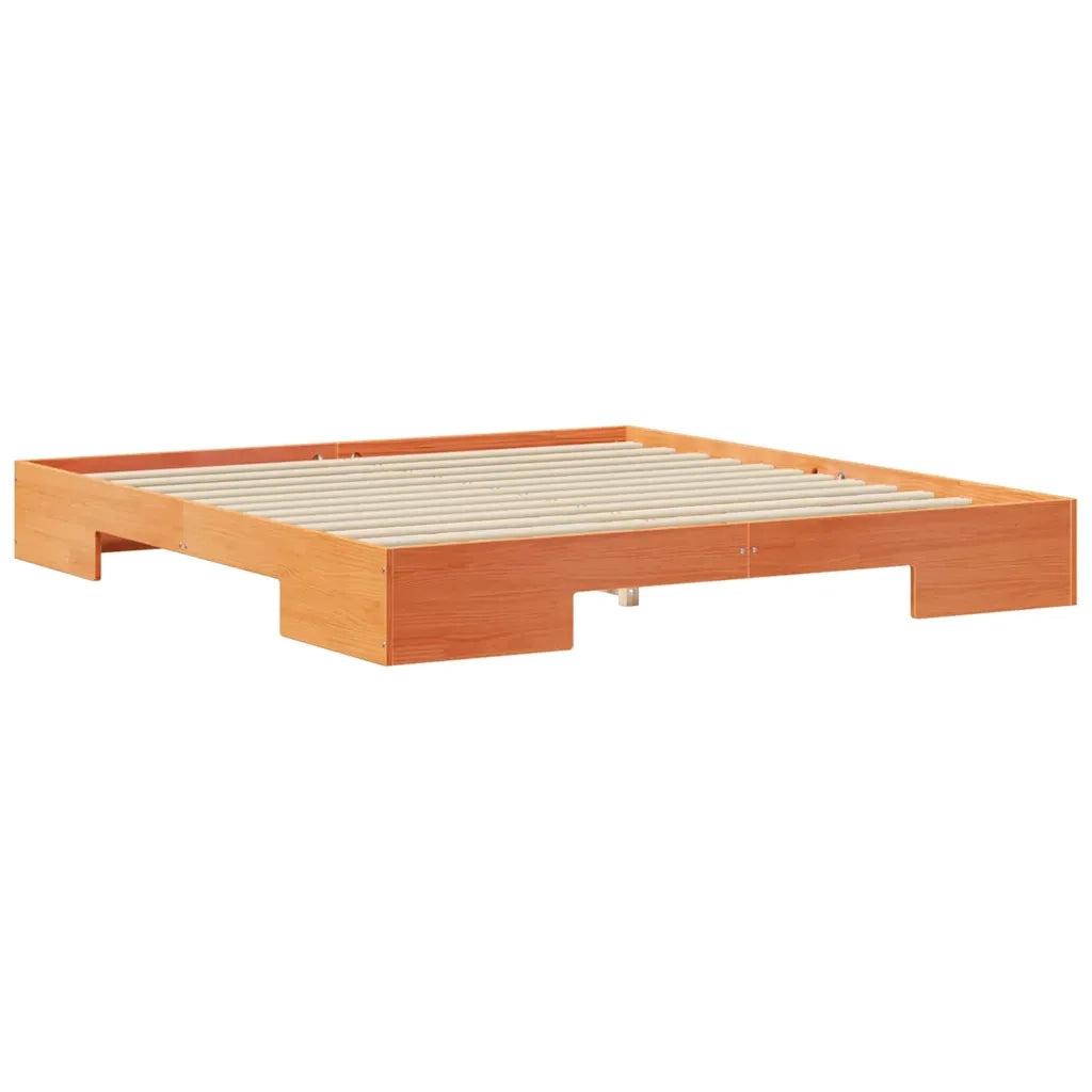 Struttura del letto-Giroletto Marrone 200 x 200 cm 858861