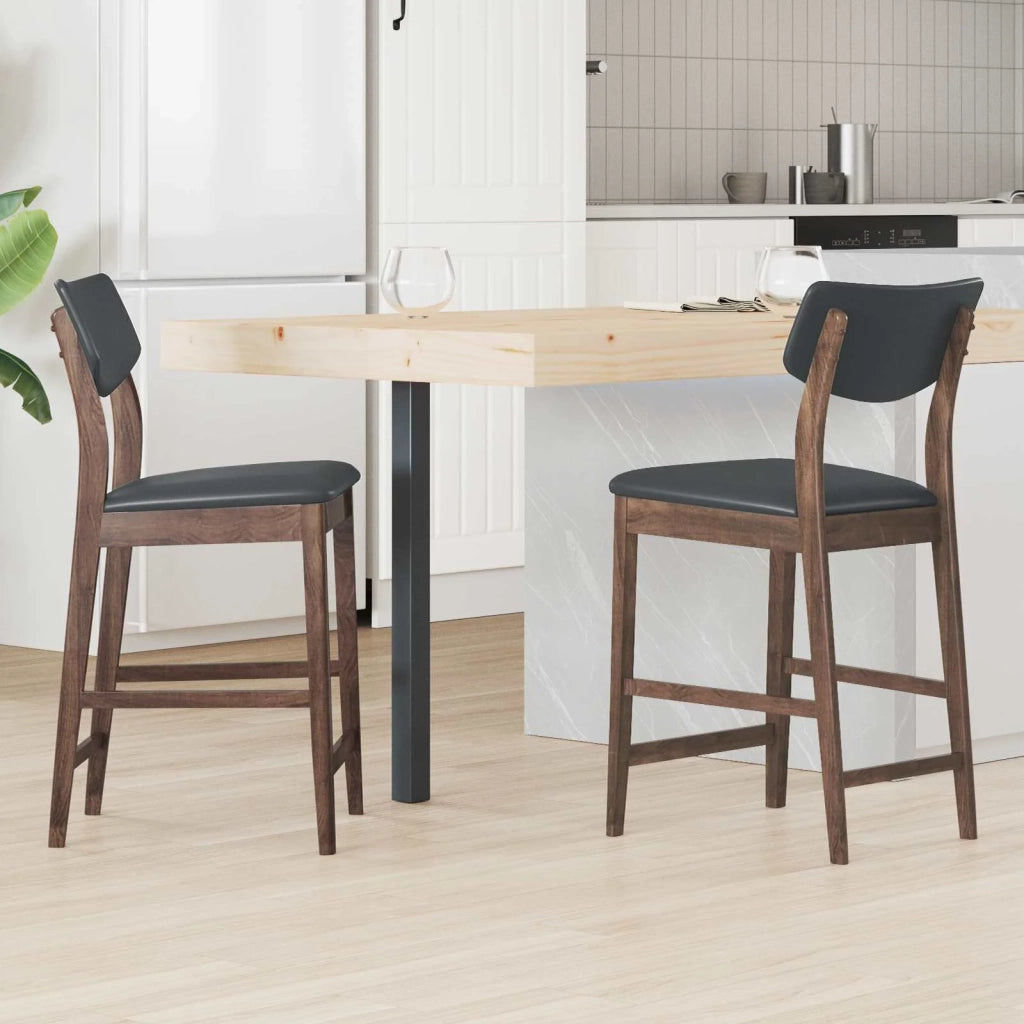 Sedie da pranzo 2 pcs Marrone Chiaro 48 x 49 x 95 cm 42020475