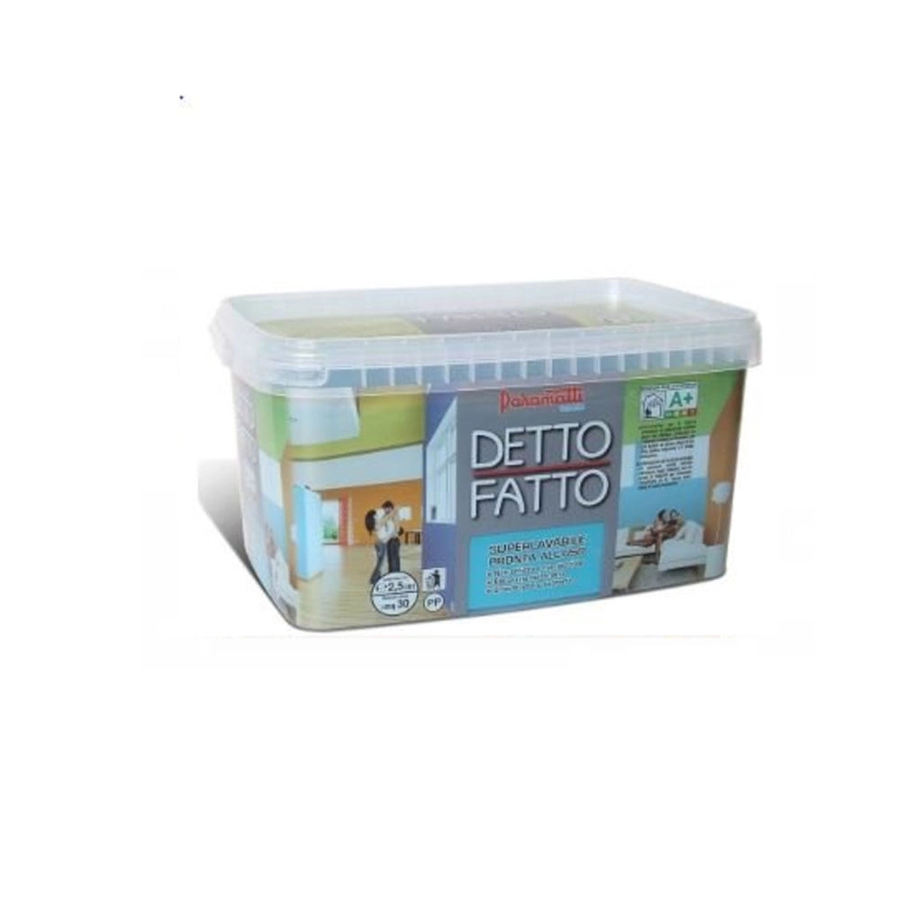 IDROPITTURA PRONTA ALL'USO 2,5 LITRI COLORE NEVE