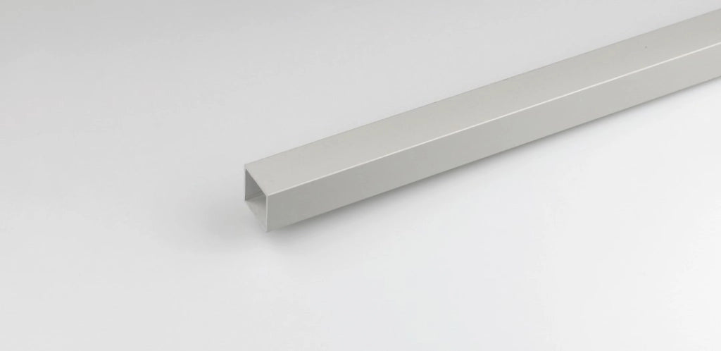 Profilo Tubo Da 2 Metri Quadro Argento Mm 10X10X1 - Arcansas