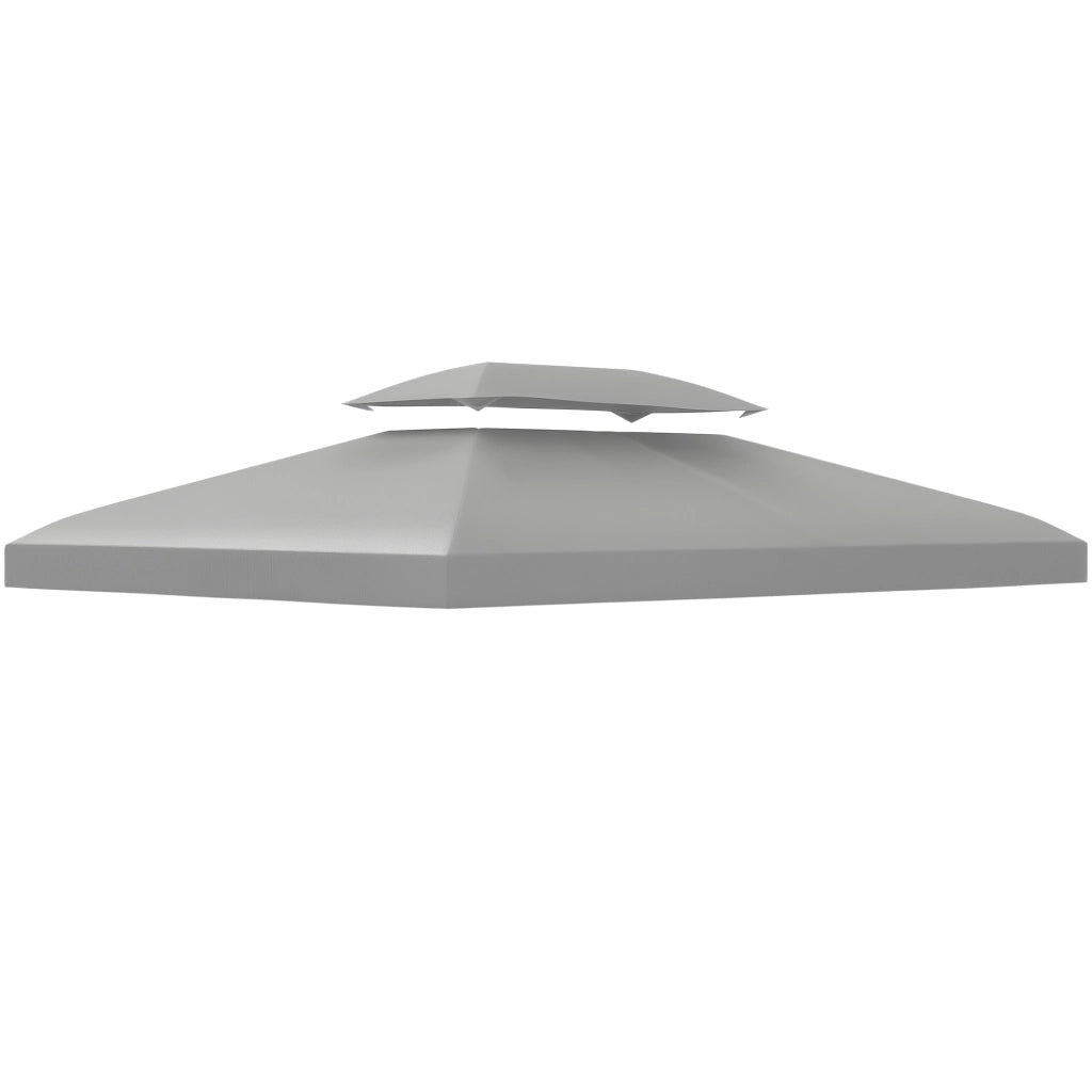 Gazebo 4x3 m a 2 Livelli ¨C Minimal ¨C Grigio