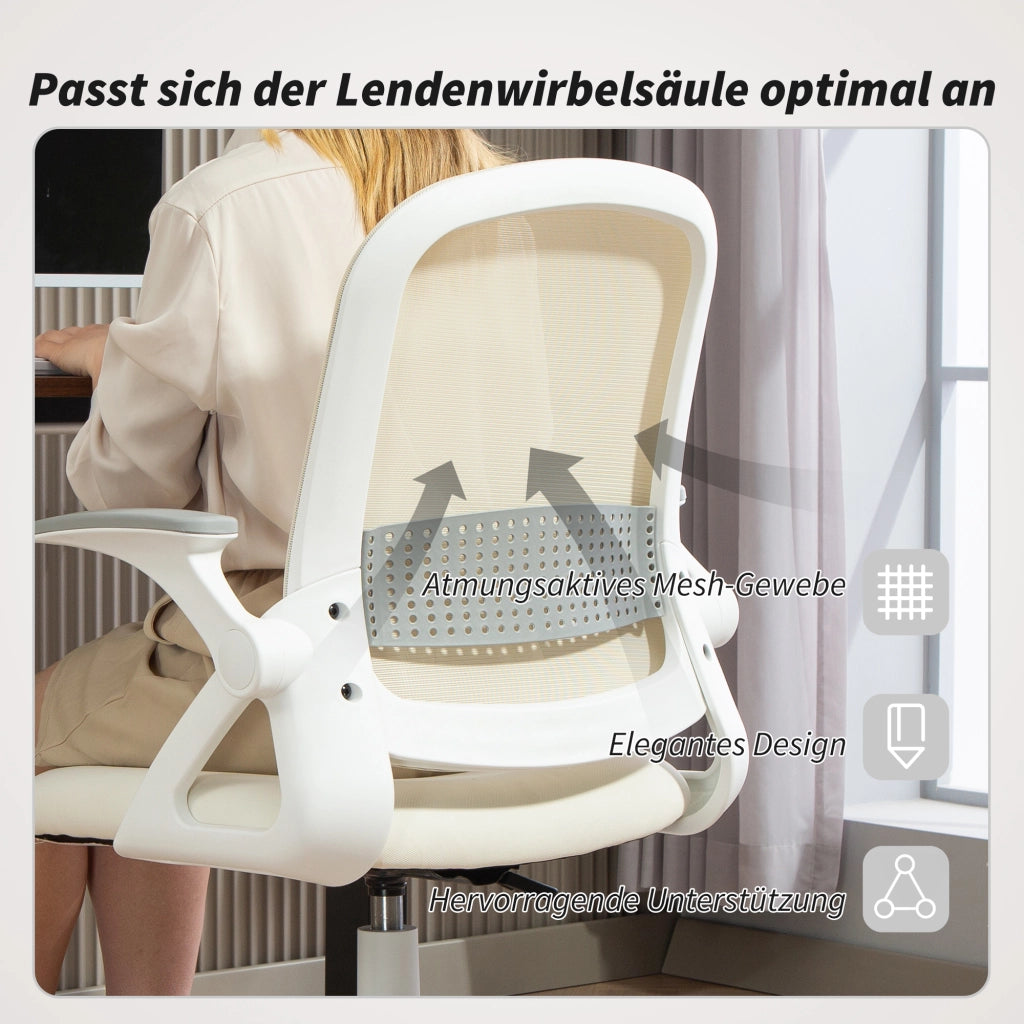 Sedia da ufficio ergonomica ¨C Minimal ¨C bianco