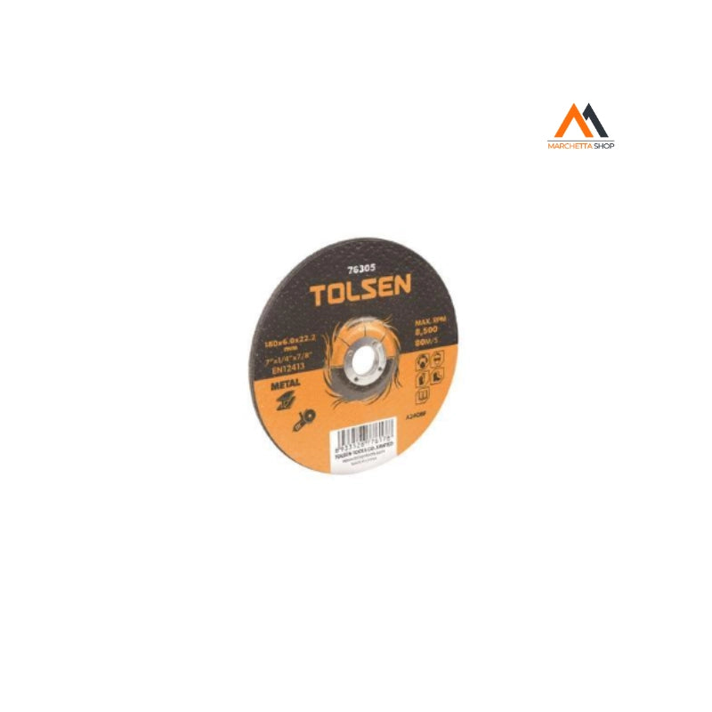 DISCO RETTIFICA METALLO 230X6X222MM