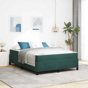 Struttura del letto Verde Scuro 140 x 190 cm Tessuto 3399063