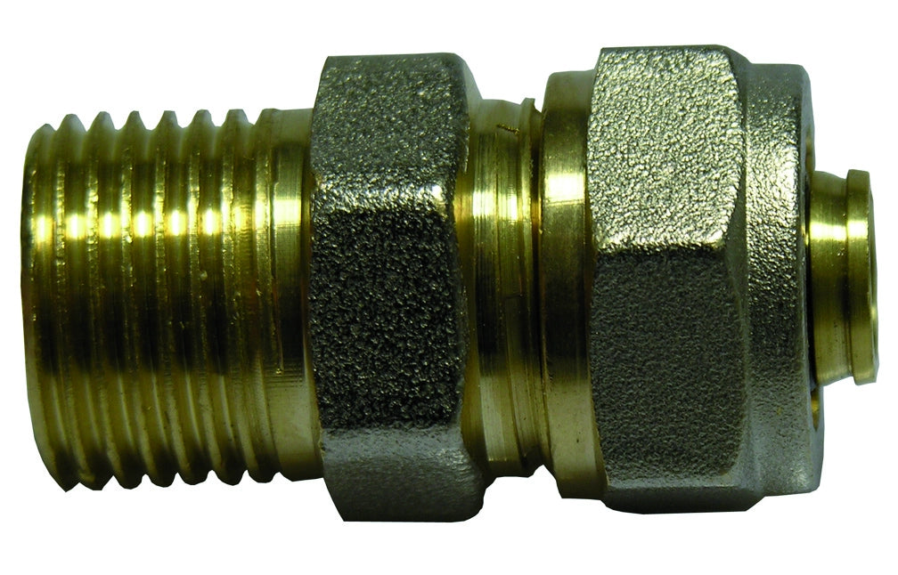 RACCORDO DIRITTO MASCHIO DFX PER MULTISTRATO- Diam. 1/2 x 16- IKARO- pezzi 10
