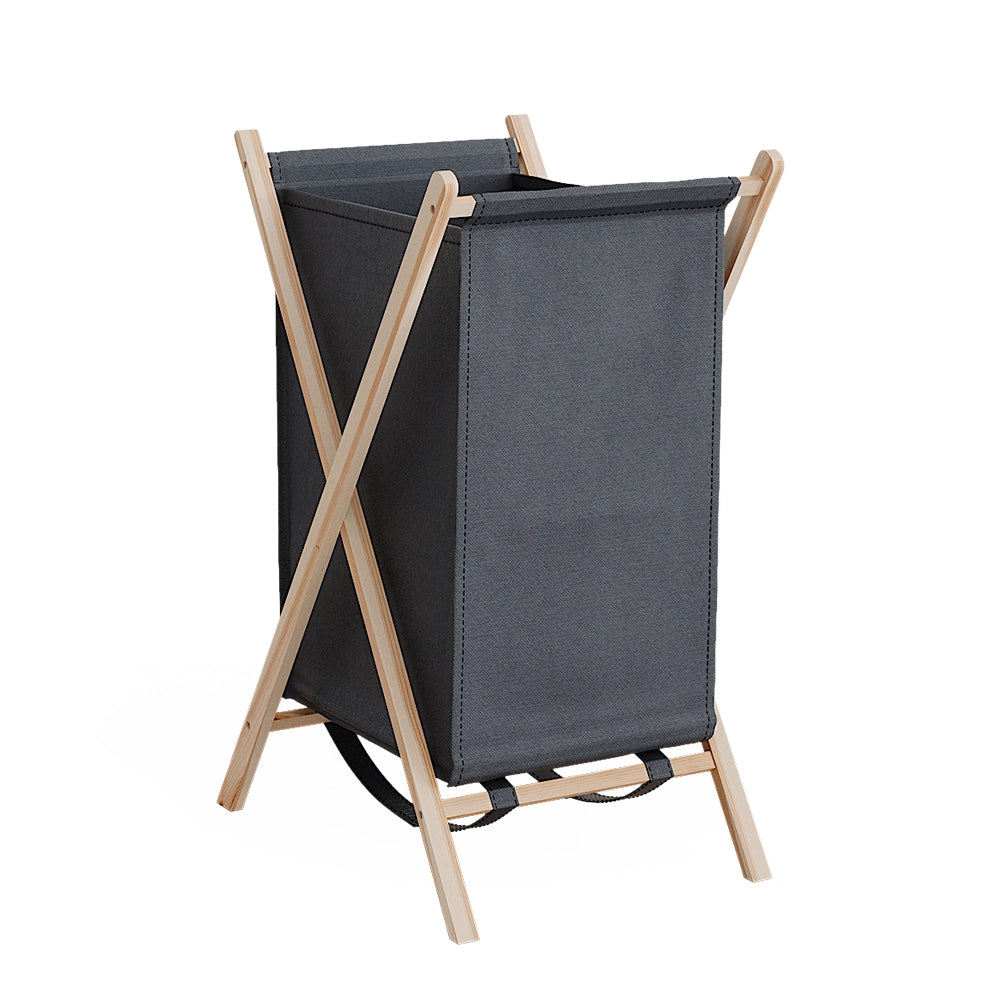 Vicco Cesto per la biancheria Grigio 40 x 64 cm