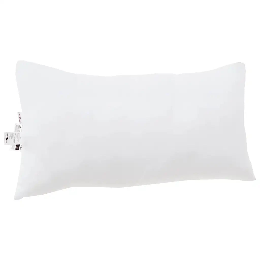 Cuscino con cuscino Bianco 80 x 40 x 20 cm Poliestere 42007814