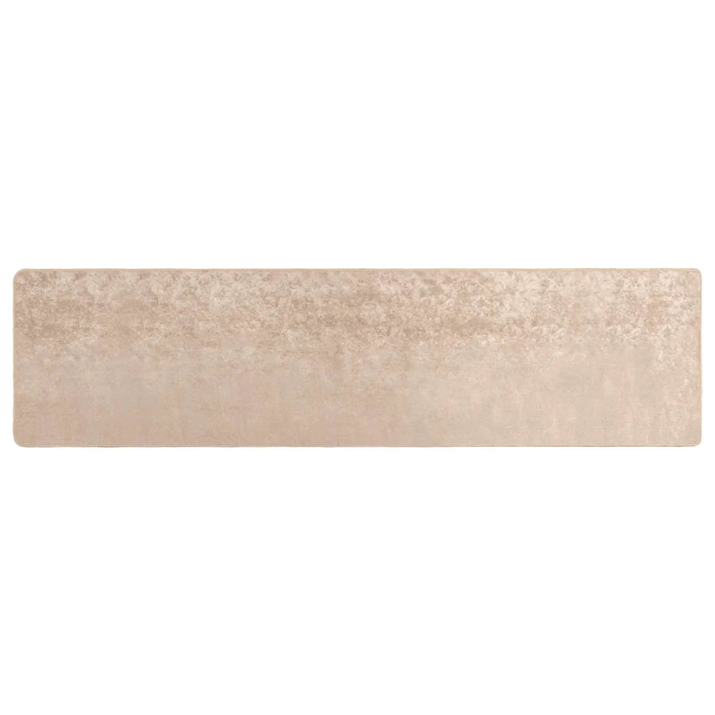 Runner Tappeto MARSA Beige 50 x 300 cm Poliestere e PVC 42023077