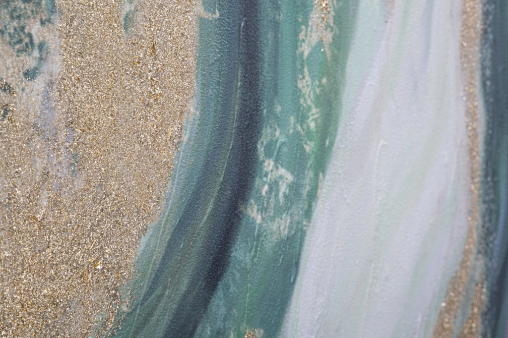 DIPINTO SU TELA GREENERY CM 80X2,8X100