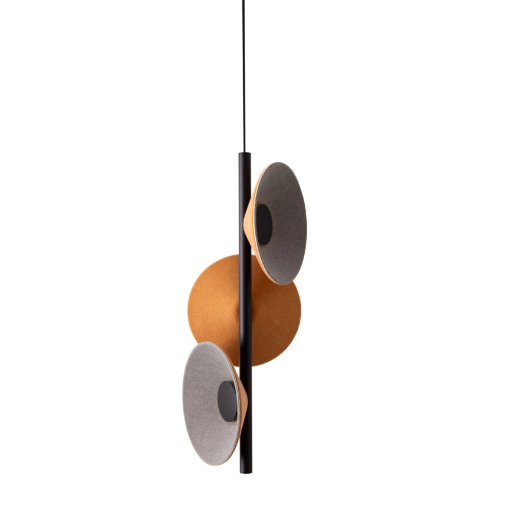 Lampada a sospensione Maxlight MAX feltro arancio LED 8W
