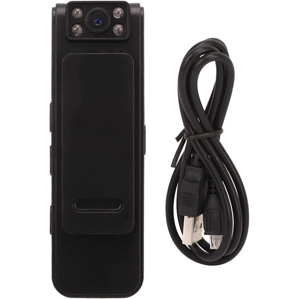 Trade Shop - Telecamera Spia Microcamera Infrarossi Bodycam Visione Notturna Registratore -