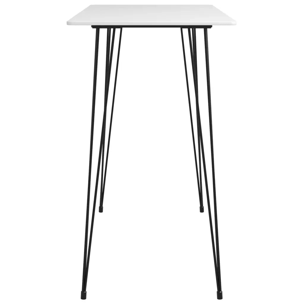 Set da Bar 5 pz Bianco e Grigio 3057411