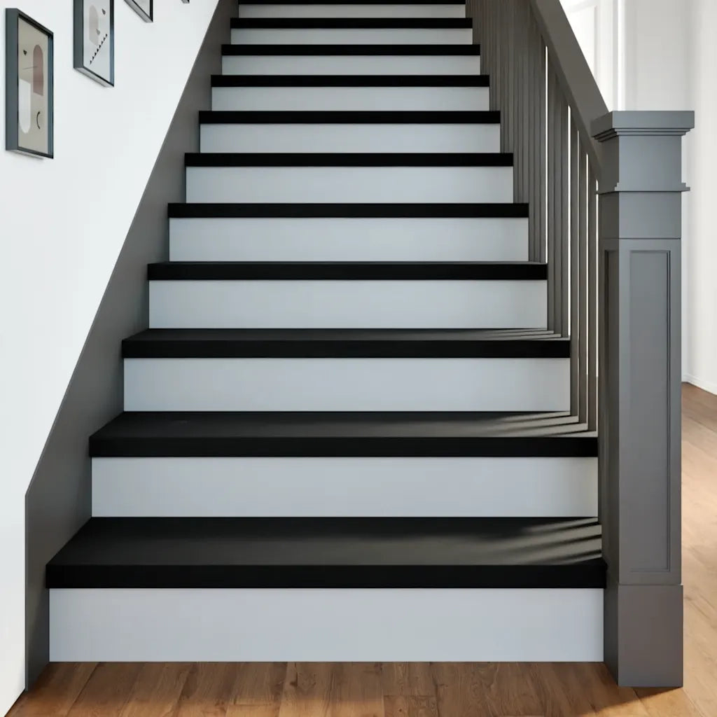 Gradini 2 pz Marrone Scuro 100x25x2 cm Legno Massello Rovere 3283799