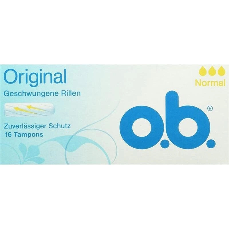 OB ORIGINAL ASSORBENTE INTERNO STANDARD IN CONFEZIONE DA 16 PEZZI