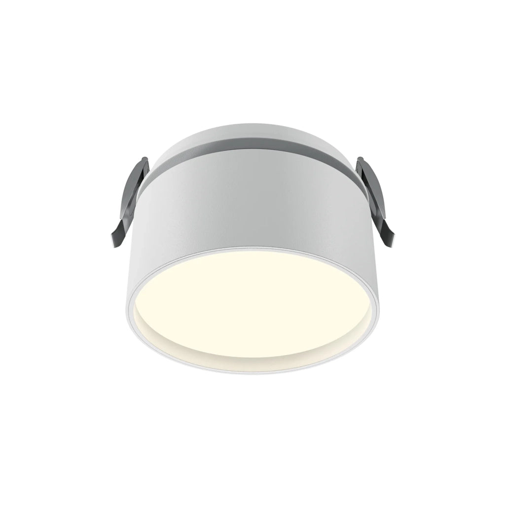 Maytoni Faretto Onda 1 luce LED integrato bianco alluminio