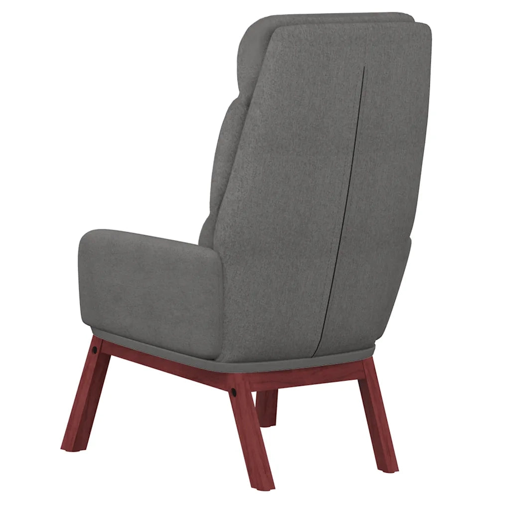 Poltrona Relax Grigio Chiaro in Tessuto 341159
