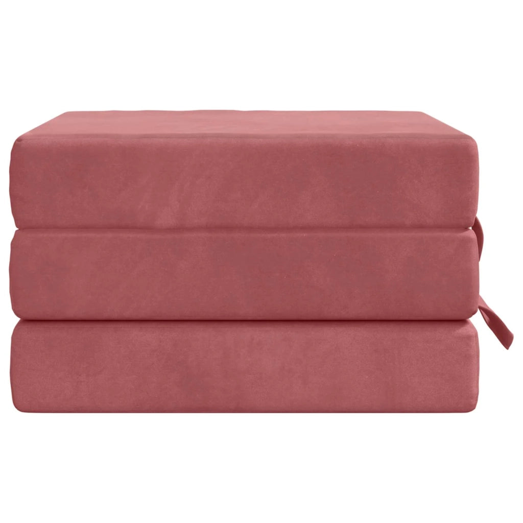 Divano Letto Pieghevole 75 x 67 x 45 cm Rosa 900170