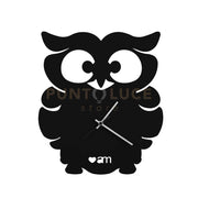 Orologio da parete di design Gufino Nero