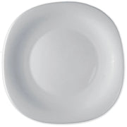 PIATTO PICCOLO LINEA PARMA ROCCO BORMIOLI IN OPALGLASS BIANCO QUADRATO 19 CM