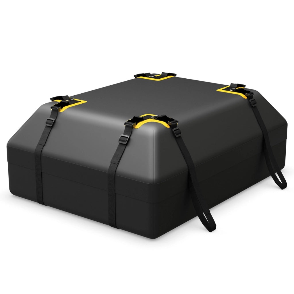 Borsa per tetto auto da 0,4m3, Borsa impermeabile per tutti i veicoli con tappetino antiscivolo Nero 83x112x43cm