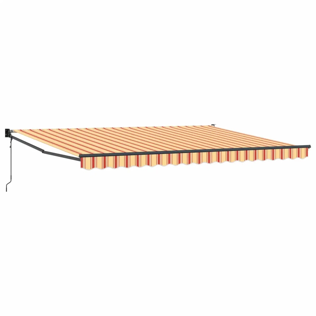 Tenda da Sole Giallo e Arancione 450 x 300 x 165 cm 3330910