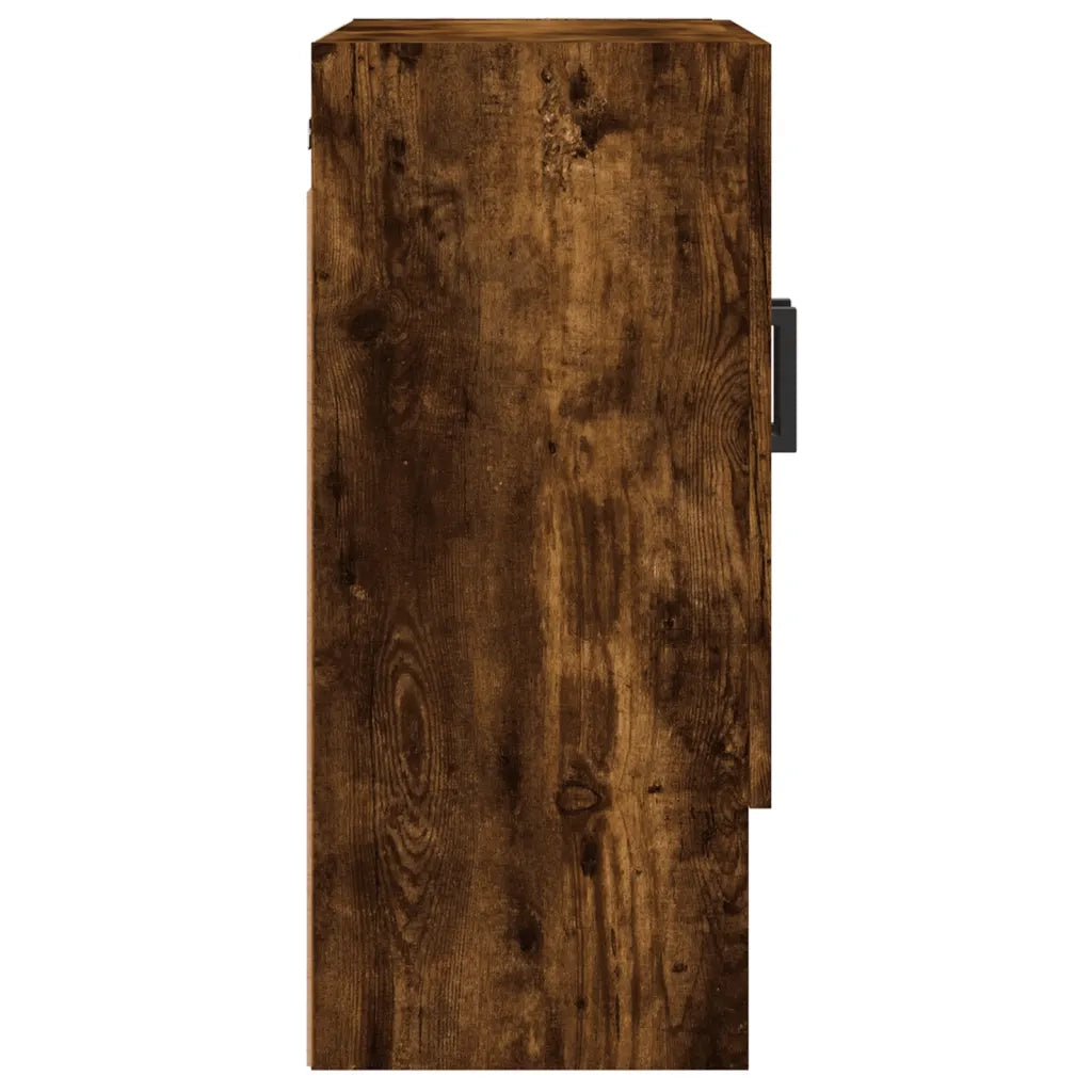Armadietto a Muro Rovere Fumo 60x31x70 cm in Legno Multistrato 829913