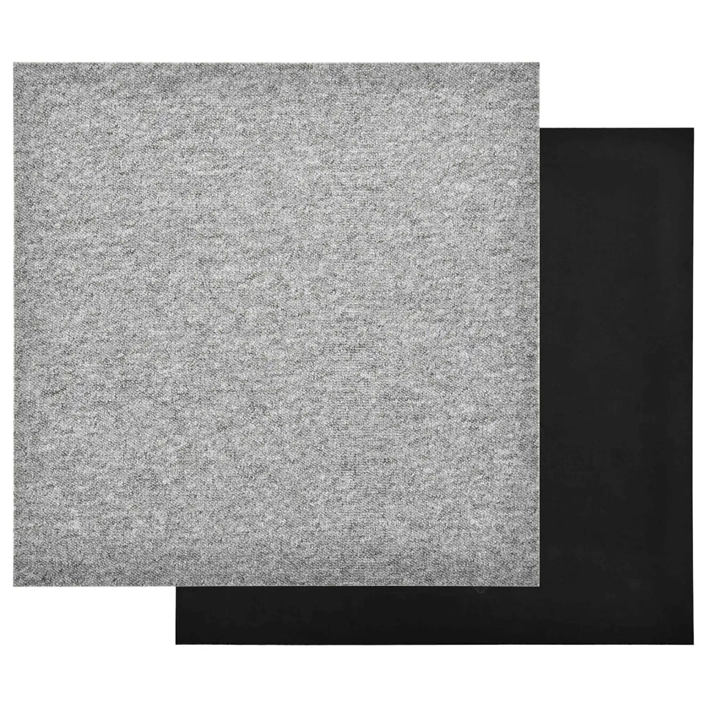 Tappeto 20 pz Grigio chiaro 50 x 50 cm 100% Polipropilene
