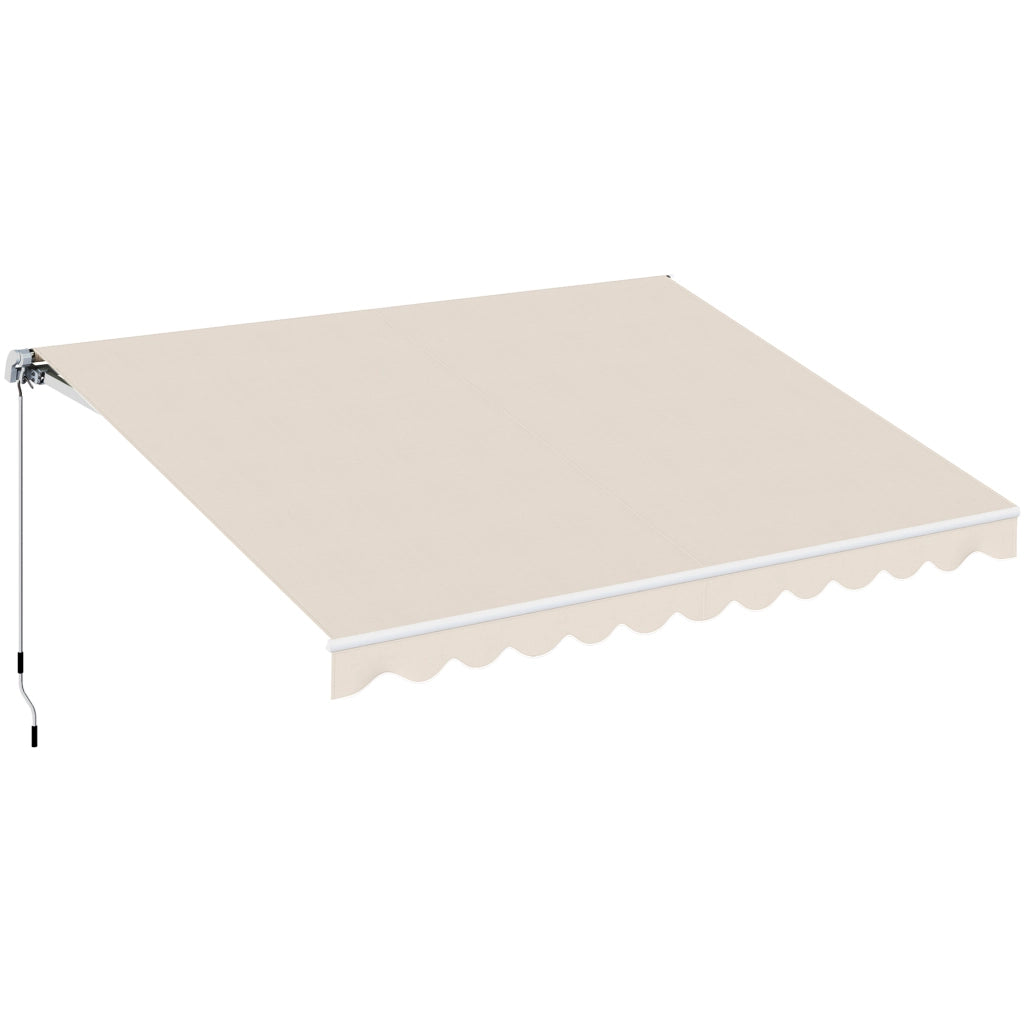 Tenda da Sole a Bracci per Esterno ¨C Minimal ¨C Beige 3x2.5m