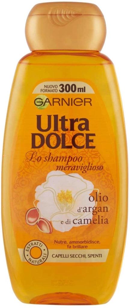 ULTRA DOLCE SHAMPOO 300 ML MERAVIGLIOSO OLIO D'ARGAN E CAMELIA