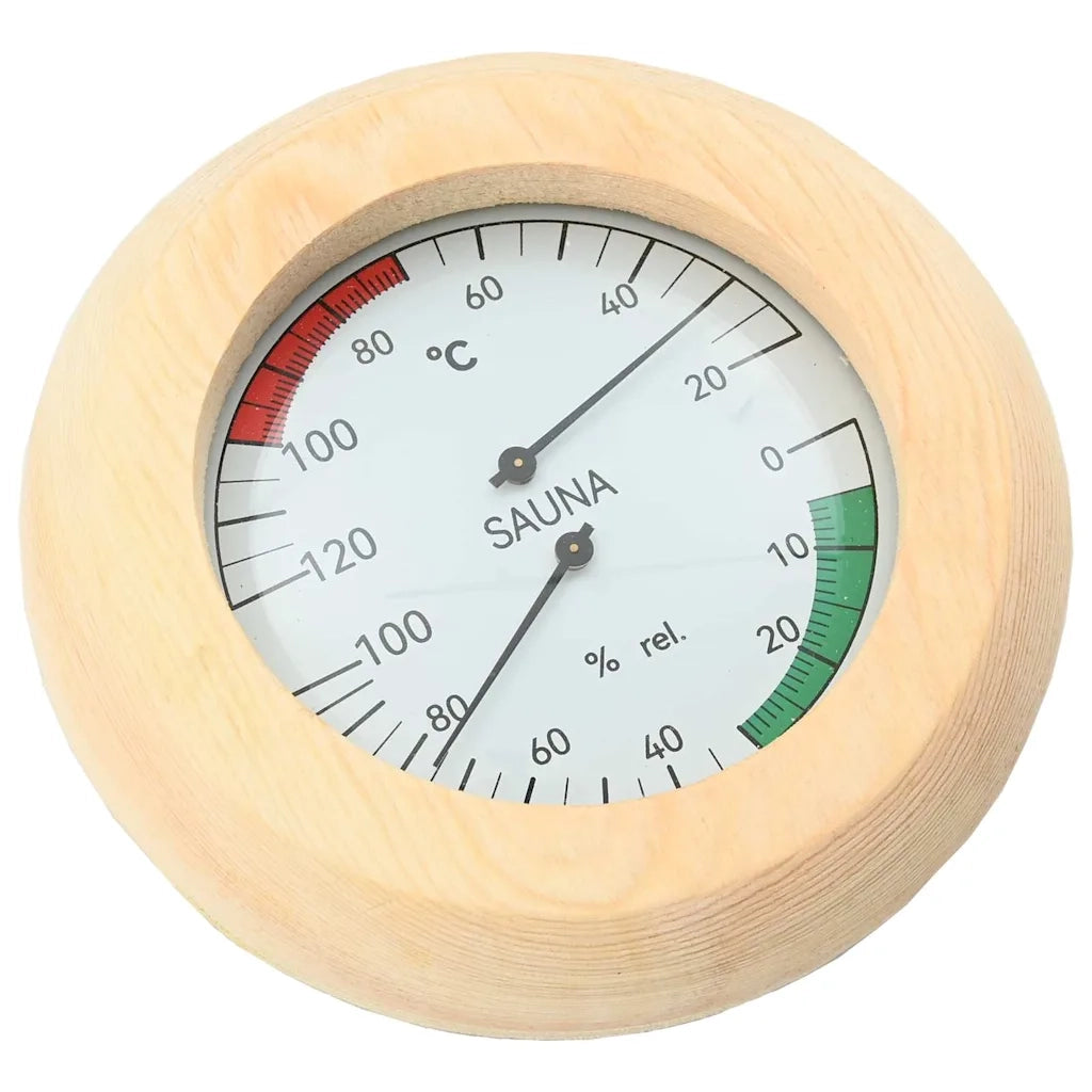 Set di Accessori per Sauna 4 pz Marrone CFW9195532