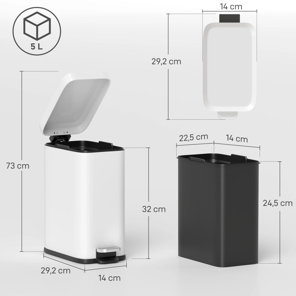 Mobilino per bagno ¨C zephmum ¨C Bianco