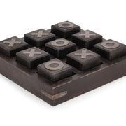 Decorazione Tris Fortune in legno di mango cm 17,2x17,2