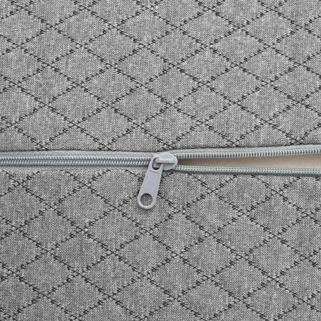 Cuscino per Gambe Grigio 52 x 20 x 11 cm Schiuma Memory 42020197