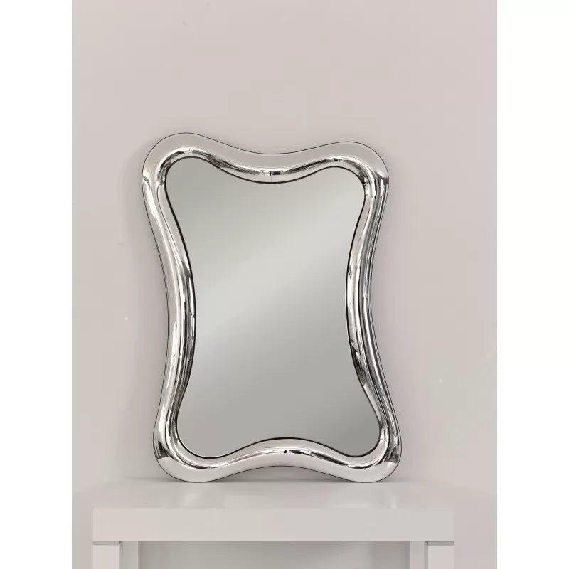 Specchiera moderna ondulata 90 x120