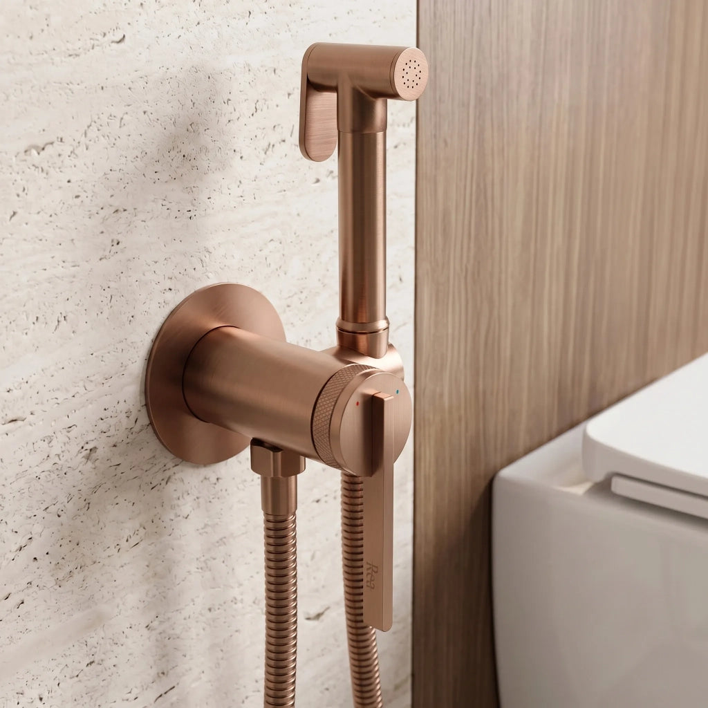 Rubinetto Bidet Rea Grace Brush Copper