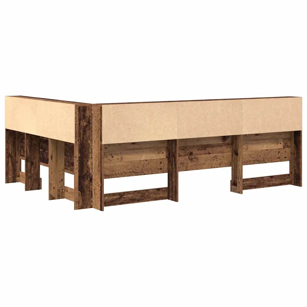Testata contenitore Legno vecchio 140 cm Legno multistrato 3335547