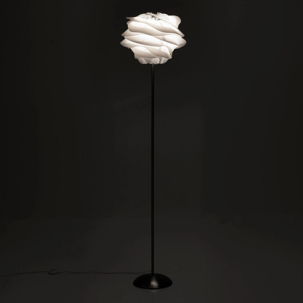 Lampada da terra in polipropilene bianca cm H.170 x Ø.40